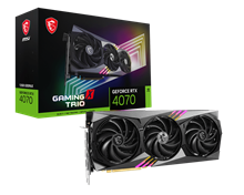 کارت گرافیک  ام اس آی مدل GeForce RTX™ 4070 GAMING X TRIO 12G با حافظه 12 گیگابایت